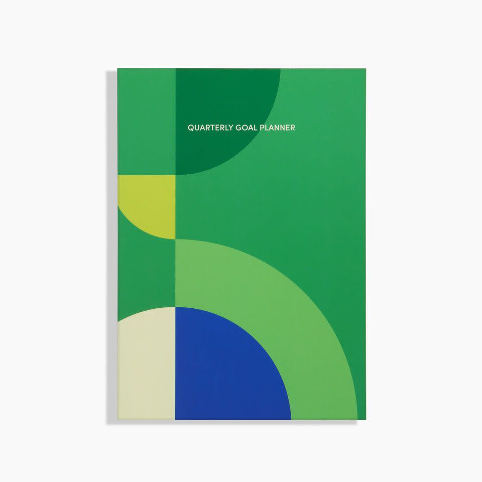 23) Quarterly Goal Planner in Green