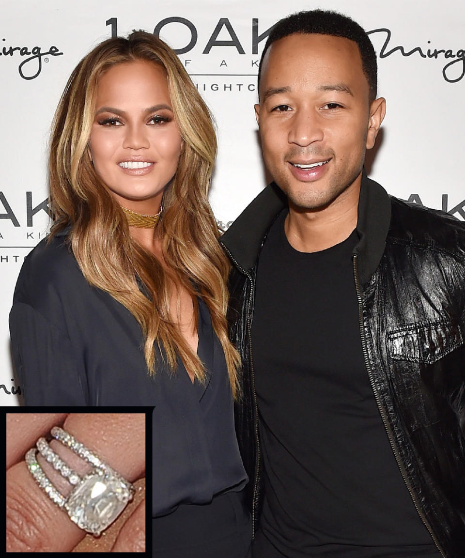 Chrissy Teigen and John Legend