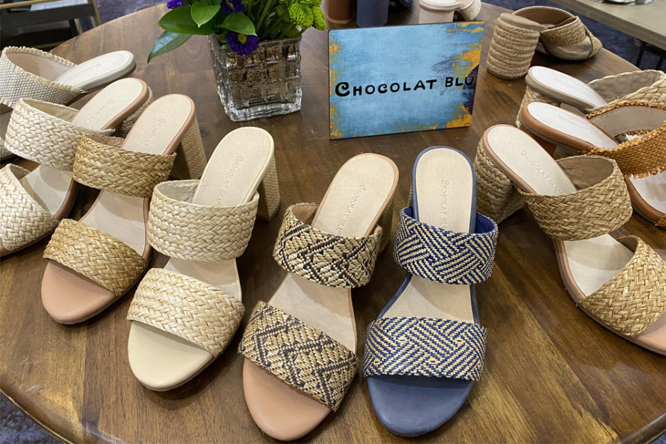 Chocolat Blu spring 2024 sandals