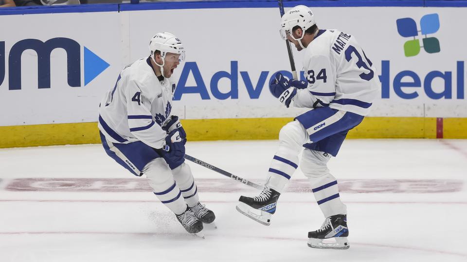 The Maple Leafs are a good team, but they are plenty of squads with a better chance to win the Stanley Cup. (Matt Carlson/Getty Images)