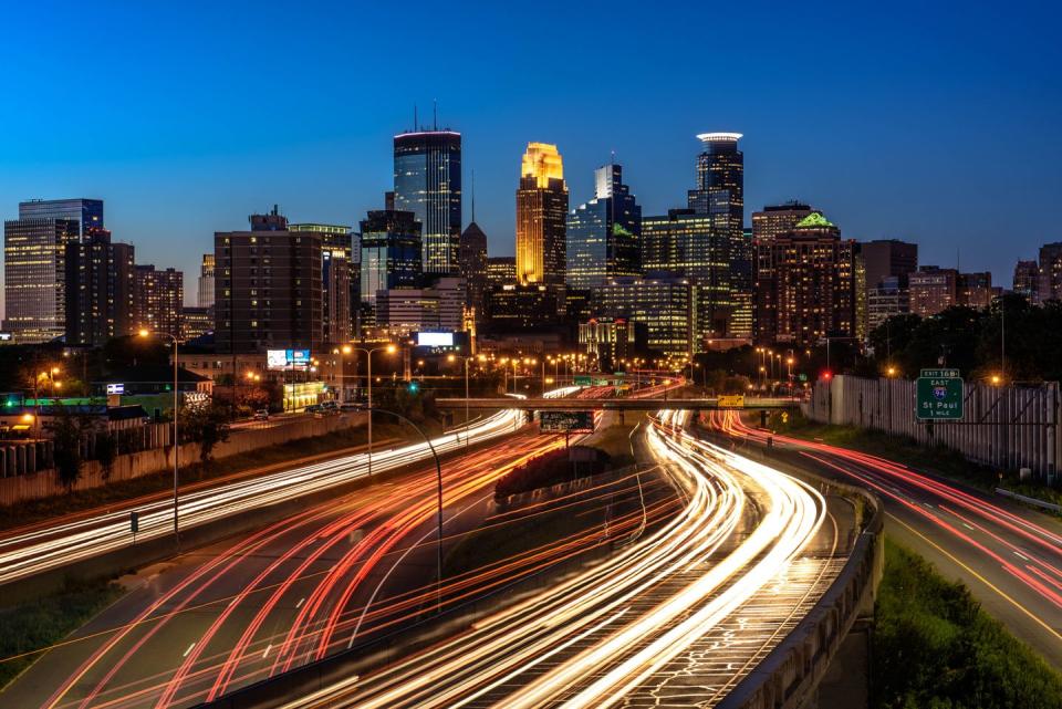 The city with the fastest internet is Minneapolis.