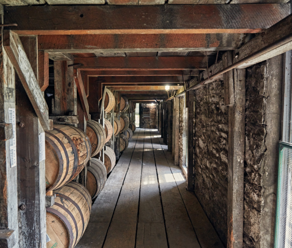 Pappy Van Winkle barrels aging in a Buffalo Trace warehouse.<p>Courtesy Image</p>