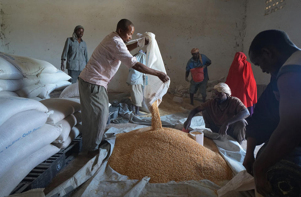 United Nations relief efforts in Somalia