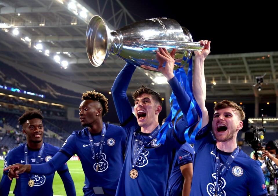 Chelsea lifted the trophy last season (Nick Potts/PA) (PA Wire)