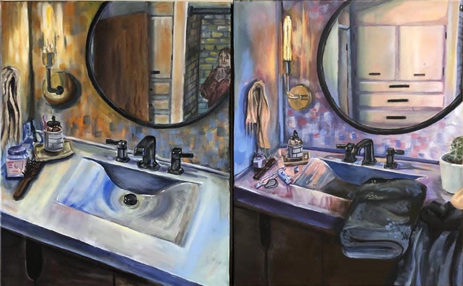 Artwork by Erin Barby will be on display March 18 to April 11 in the Student Art Display at University of Mount Union.