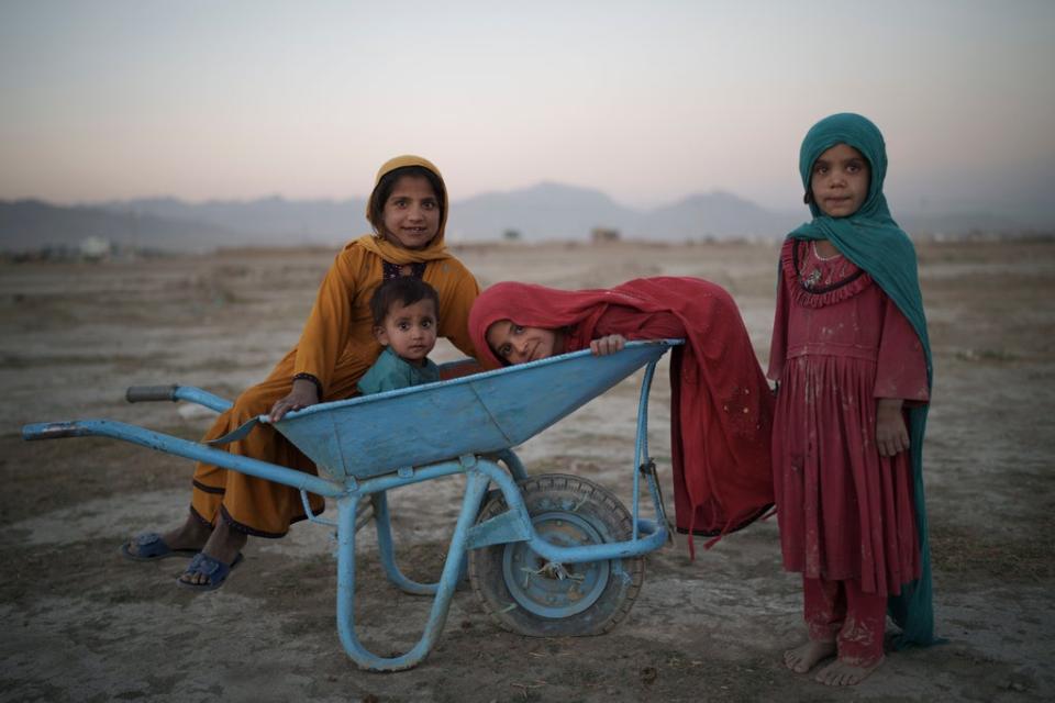 Afghanistan is currently gripped by human conflict, Covid and extreme drought (Copyright 2021 The Associated Press. All rights reserved.)