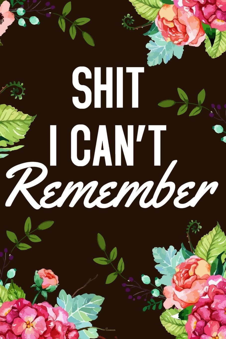 29) Phil D. Organizers Sh*t I Can't Remember Notebook