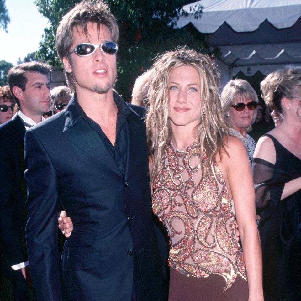 Brad Pitt and Jennifer Aniston at the 51st Annual primetime Emmy Awards