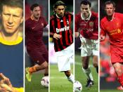 <p>Charlton, Totti, Maldini, Giggs and Carragher – where do they feature in the all-time top 20?</p>