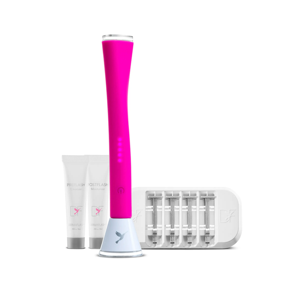 10) Luxe Anti-Aging Sonic Dermaplaning + Peach Fuzz Removal Device