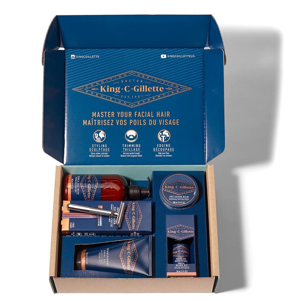 King C. Gillette Complete Men's Beard Care Gift Kit