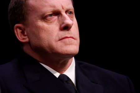 FILE PHOTO: National Security Agency Director Mike Rogers testifies before the U.S. Senate Select Committee on Intelligence on Capitol Hill in Washington