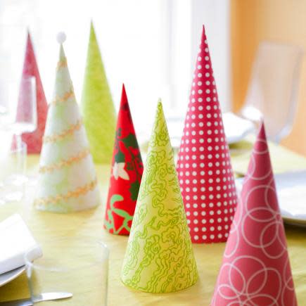 Paper Cone Trees