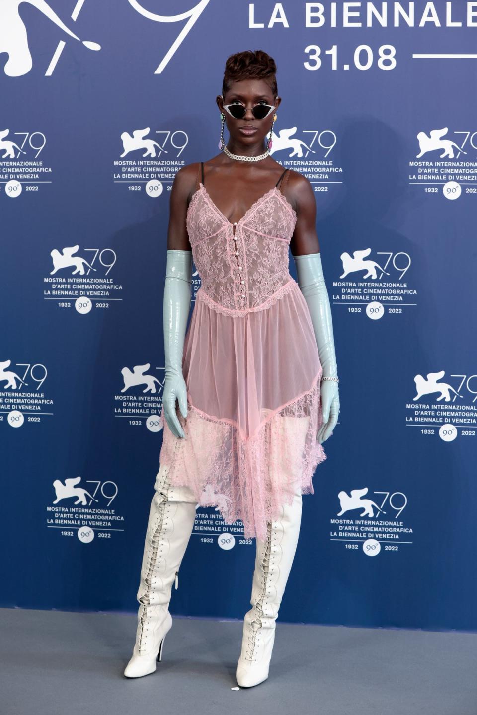 Jodie Turner-Smith at the 2022 Venice Film Festival (Getty Images for Netflix)