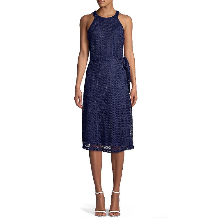 Belted Halter Dress. (Photo: Walmart)