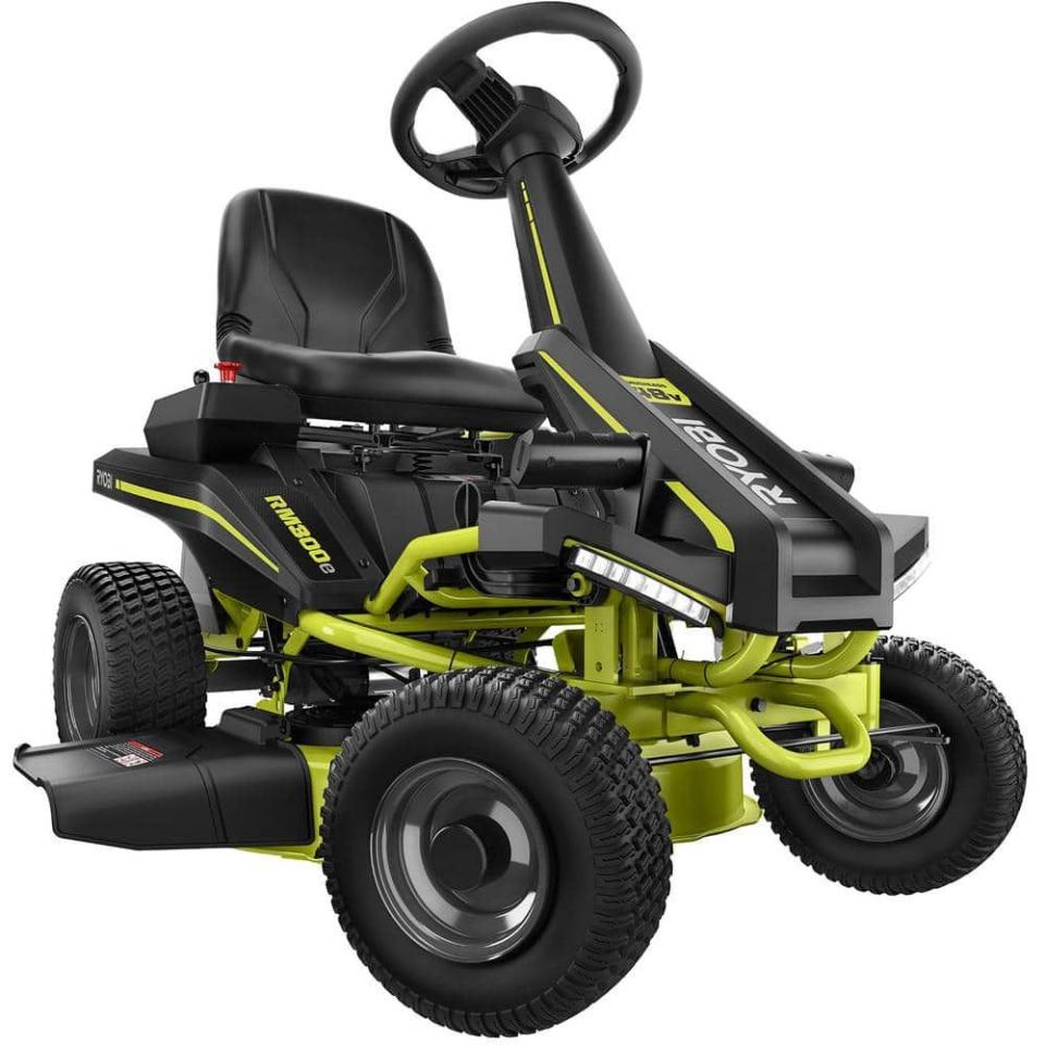 8) Electric Riding Mower