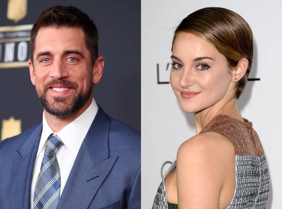 Aaron Rodgers, Shailene Woodley