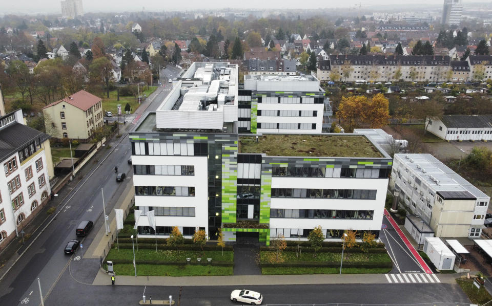 BioNTech HQ in Mainz, Germany. Photo: Abdulhamid Hosbas/Anadolu Agency via Getty