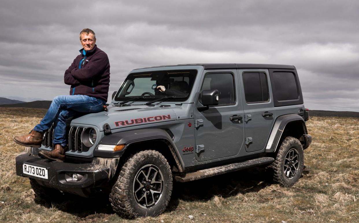 Andrew English on Jeep Wrangler