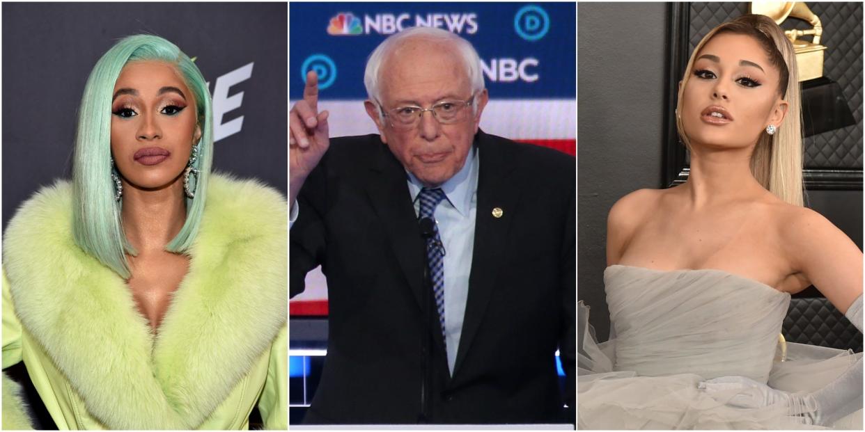 bernie celebs