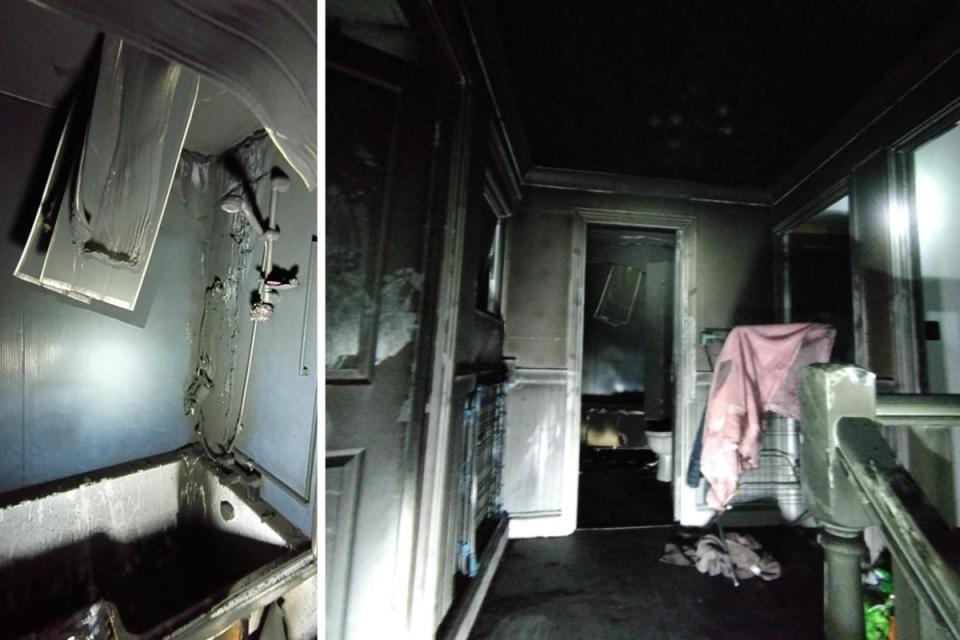 Family 'left homeless' after early hours bathroom fire in south Essex home <i>(Image: Essex Fire and Rescue Service)</i>