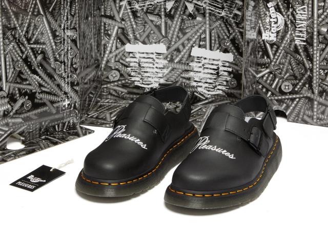 Dr. Martens Unveil Grunge-Inspired Mules With Streetwear Brand PLEASURES