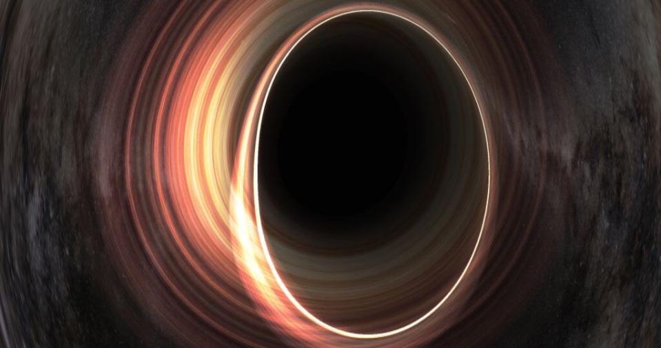 科學家在實驗室模擬扭曲旋轉的黑洞。（圖／wiki）