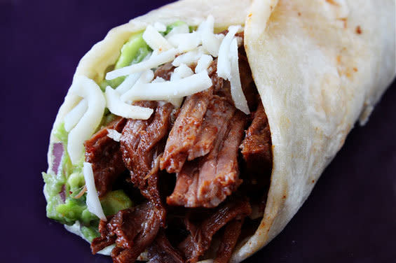<strong>Get the <a href="http://www.gimmesomeoven.com/slow-cooker-shredded-beef-tacos/" target="_blank">Slow Cooker Shredded Beef Tacos recipe</a> by Gimme Some Oven</strong>
