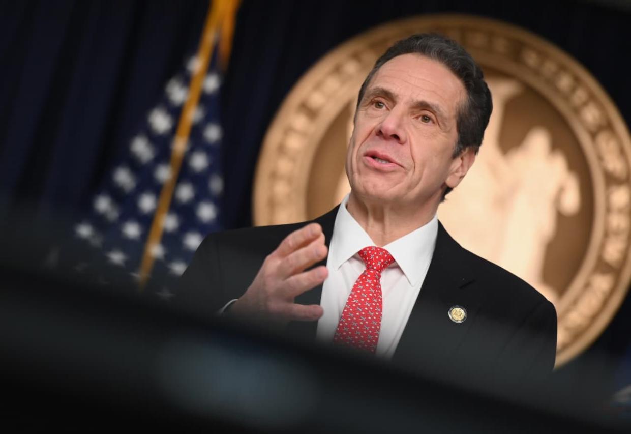 Le gouverneur de New York Andrew Cuomo a dû faire annuler un mariage juif orthodoxe qui ne respectait pas les règles sanitaires. - Angela Weiss / AFP