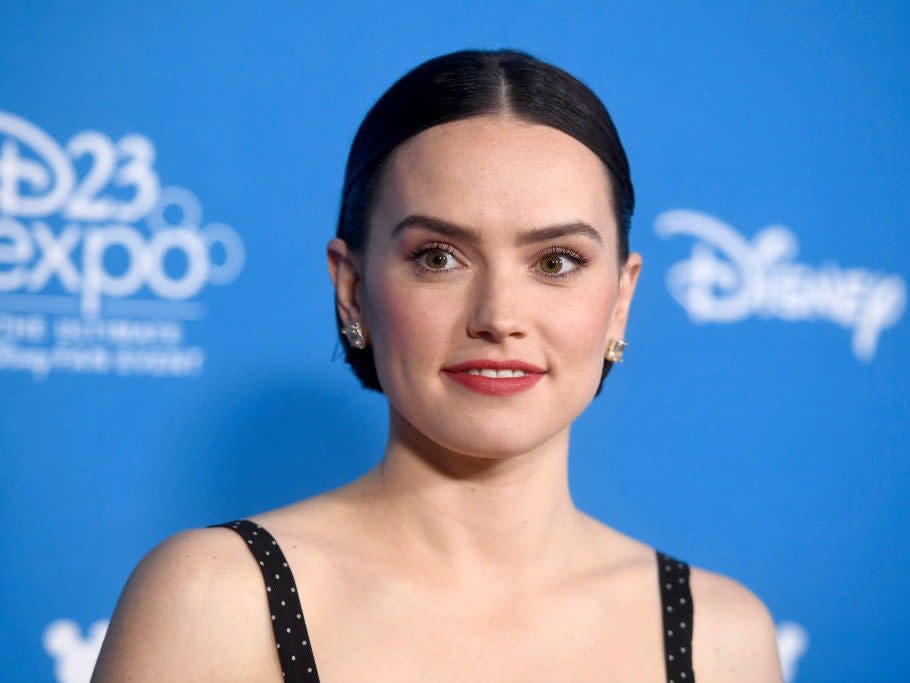 Daisy Ridley attends a Disney event in August 2019: Frazer Harrison/Getty Images