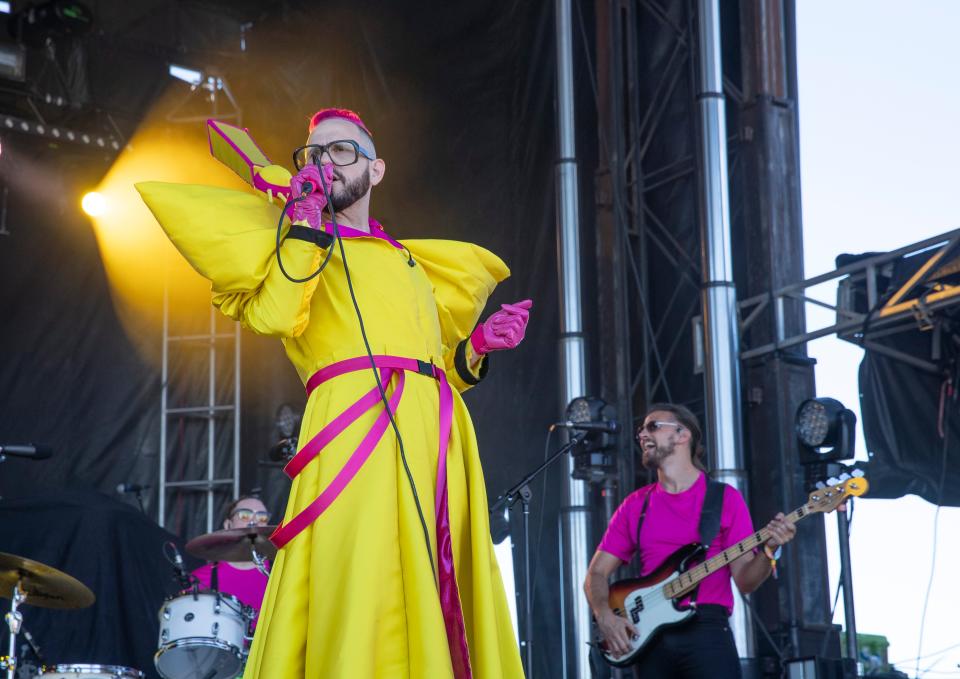 Remember Jones performs in 2021 on the Park Stage at the Sea Hear Now Festival in Asbury Park.