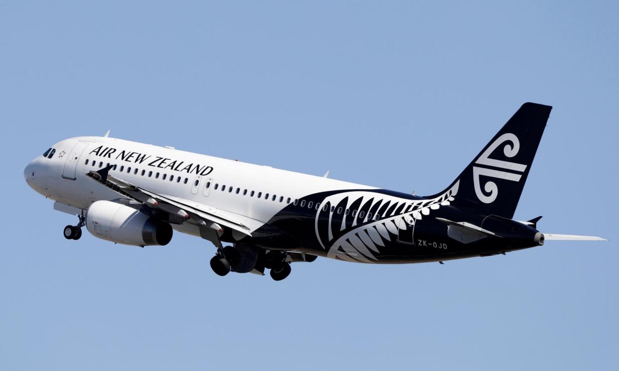 <span>Air New Zealand’s CEO, Greg Foran, said delays to the airline’s fleet renewal plan posed an additional risk to the target’s achievability.</span><span>Photograph: Mark Baker/AP</span>