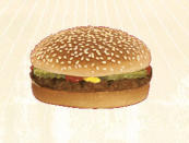 10. The answer is:<br> b) Burger King Hamburger <br><br> What do you think of these ads? Do they seem unrealistic? Should standards be put in place to limit the amount of touching up that can be done to food advertisements? Have your say below. <br><br> <a href="http://uk.lifestyle.yahoo.com/photos/can-you-identify-these-chocolate-bars--1316086307-slideshow/" data-ylk="slk:Test your chocolate bar knowledge;elm:context_link;itc:0;sec:content-canvas;outcm:mb_qualified_link;_E:mb_qualified_link;ct:story;" class="link  yahoo-link">Test your chocolate bar knowledge</a><br> <a href="http://uk.lifestyle.yahoo.com/blogs/sabrina-ghayour/world-most-unhealthy-sandwiches-104207997.html" data-ylk="slk:World’s most unhealthy sandwiches;elm:context_link;itc:0;sec:content-canvas;outcm:mb_qualified_link;_E:mb_qualified_link;ct:story;" class="link  yahoo-link">World’s most unhealthy sandwiches</a><br> <a href="http://uk.lifestyle.yahoo.com/crumbs-sun-readers-love-pink-wafers-biscuit-secrets-000434118.html" data-ylk="slk:Britain's favourite biscuits revealed;elm:context_link;itc:0;sec:content-canvas;outcm:mb_qualified_link;_E:mb_qualified_link;ct:story;" class="link  yahoo-link">Britain's favourite biscuits revealed</a><br>