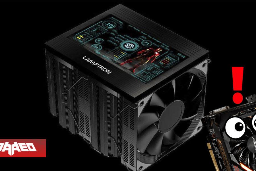 Nuevo ventilador para CPU incluye una pantalla de 6 pulgadas de 1080p que es más costoso que una GPU RTX