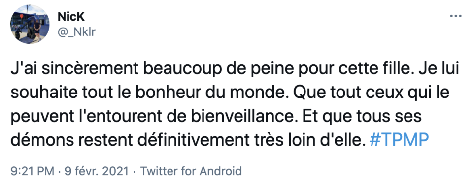 Les internautes saluent le courage de Loana.