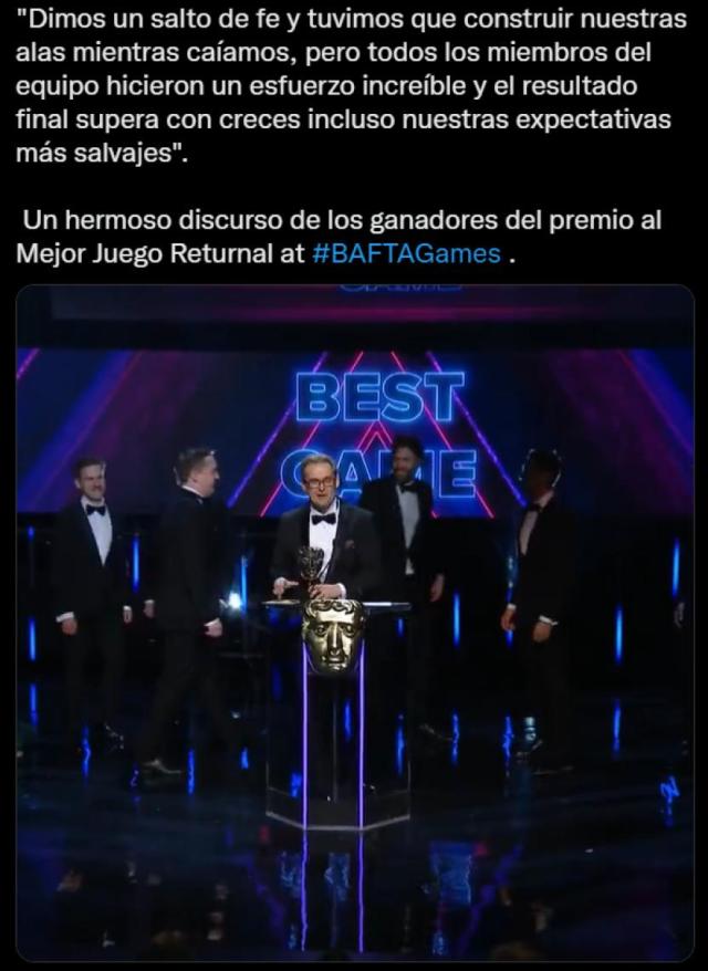 BAFTA Games Awards: Returnal gana mejor juego del año, conoce aquí