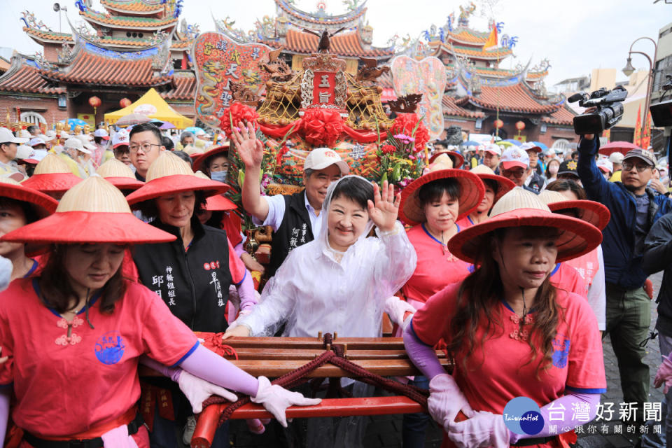 台中樂成宮「旱溪媽祖」起駕出巡