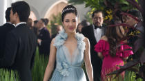 <p> <strong>The Couple:&#xA0;</strong>Rachel Chu and Nick Young </p> <p> <strong>Story In A Nutshell:&#xA0;</strong>A woman is unexpectedly thrown into the rich and fabulous culture of Singapore&#x2019;s upper echelon when she travels with her boyfriend, who happens to be a part of one of the country&#x2019;s wealthiest families, to attend his best friend&#x2019;s wedding. She has no idea what she&#x2019;s about to get into. </p> <p> <strong>Why It Works:&#xA0;</strong>Jon M. Chu&#x2019;s modern-day Cinderella story is a fast and furious display of the rich and famous, but behind all the glitz and glamor is a story about a young woman who&#x2019;s not willing to back down from her convictions and doesn&#x2019;t let anyone tell her who she can or can&#x2019;t love.&#xA0; </p> <p> <strong>Perfect Quote:&#xA0;</strong>&#x201C;I just love Nick so much, I don&apos;t want him to lose his mom again. So I just wanted you to know: that one day - when he marries another lucky girl who is enough for you, and you&apos;re playing with your grandkids while the Tan Huas are blooming, and the birds are chirping - that it was because of me: a poor, raised by a single mother, low class, immigrant nobody.&#x201D; </p>