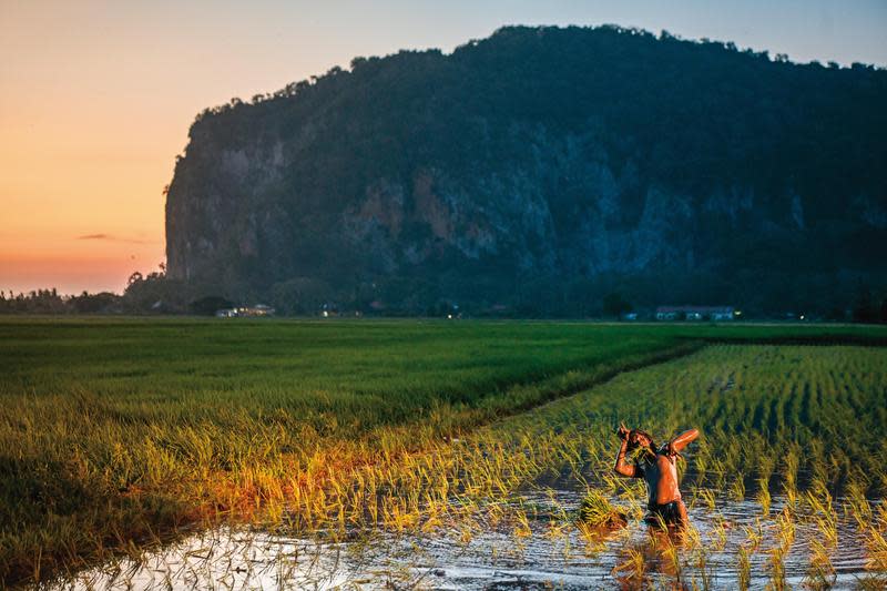 《南巫》在張吉安家郷、馬來西亞與泰國邊境吉打州實景拍攝，由於地處偏遠、題材特殊，籌資不易。（傳影互動提供）