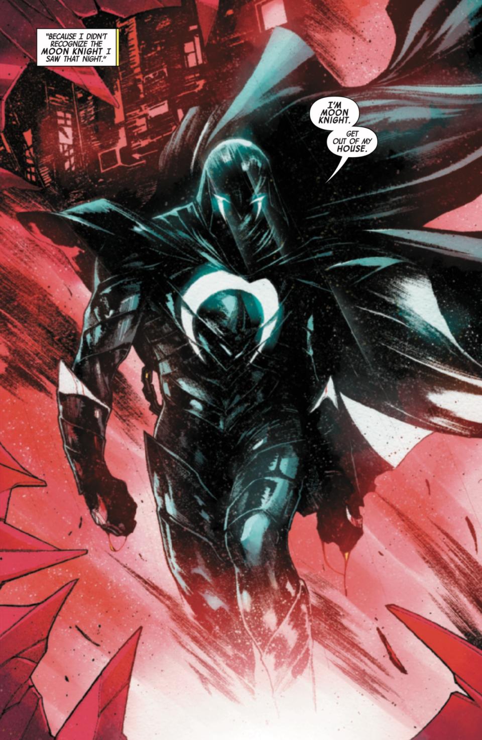 Vengeance of the Moon Knight #1 interior art