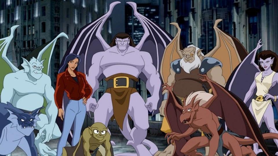 The heroes of the 1994-97 animated series Gargoyles.