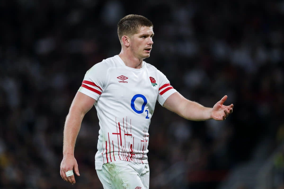 Owen Farrell is gearing up for his 100th England cap (Ben Whitley/PA). (PA Wire)