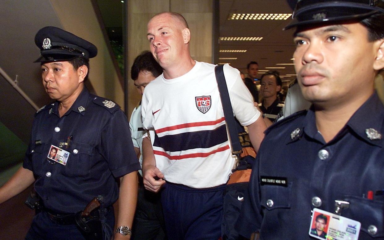 Nick Leeson was extradited from Germany and spent four years in Singapore's Changi prison for fraudulently racking up an £830m loss - JIMIN LAI/AFP via Getty Images