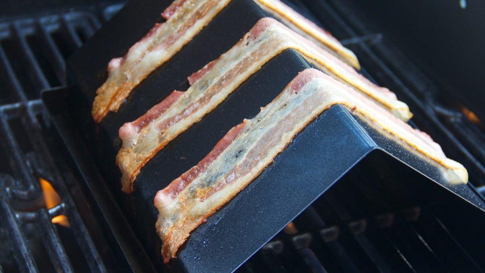 Candied Grilled Bacon