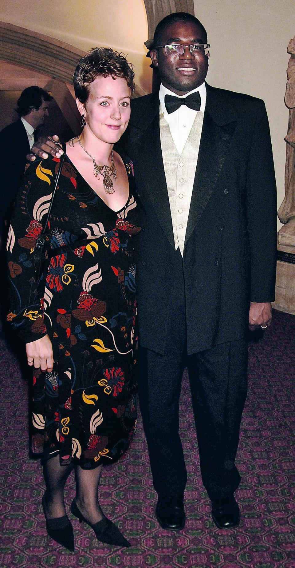 With his wife, Nicola Green (Getty Images)