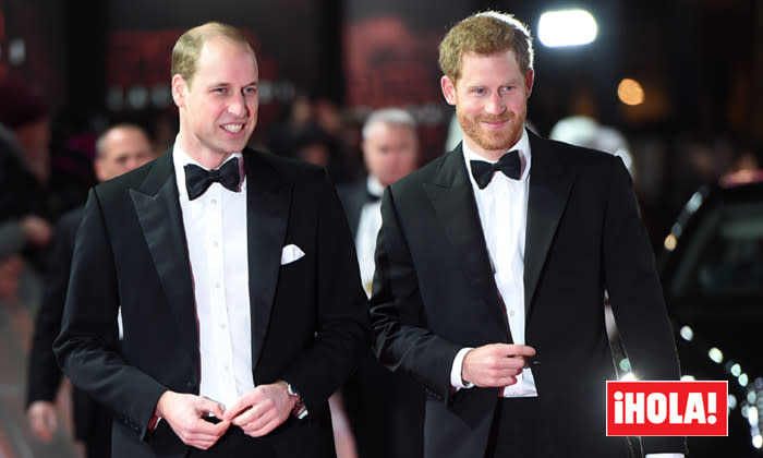 Guillermo y Harry de Inglaterra