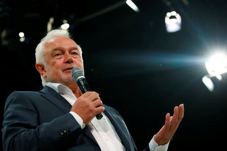 Free Democratic Party (FDP) leader Wolfgang Kubicki speaks at the FDP party convention in Berlin, Germany, September 17, 2017. REUTERS/Axel Schmidt