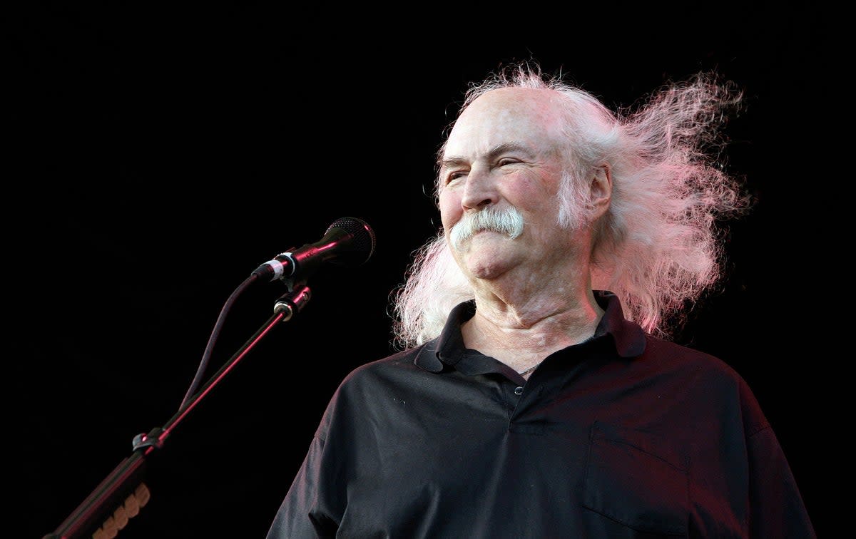 ESP-MUS DAVID CROSBY-DECESO (AP)