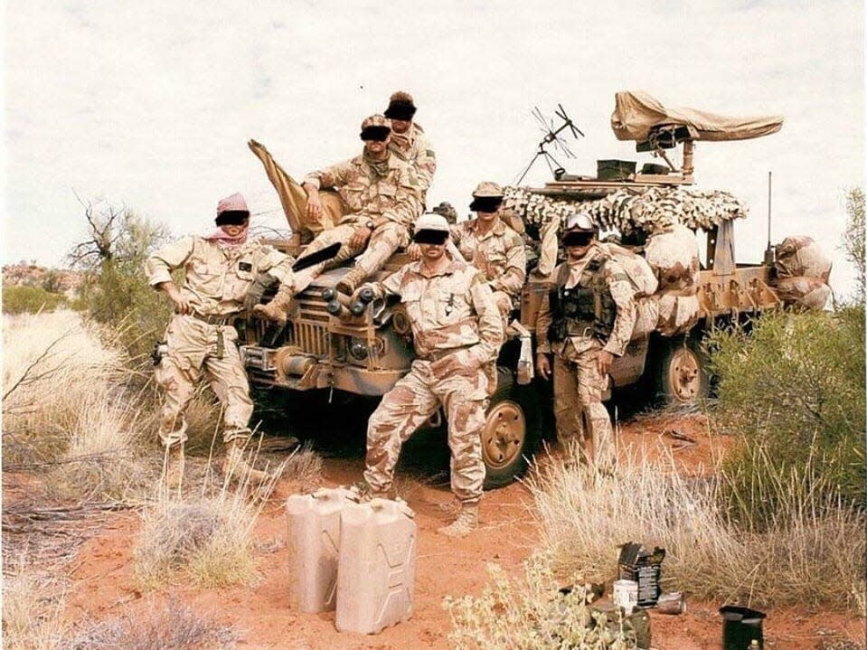 Delta Force and Australian SASR troops