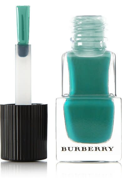 Pisces: Burberry Beauty Nail Polish - Aqua Green